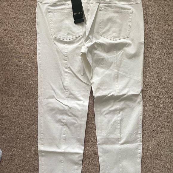 Escada White Women's Pants - Picture 5 of 7